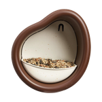 organic bird feeder 25cm kastanje bruin